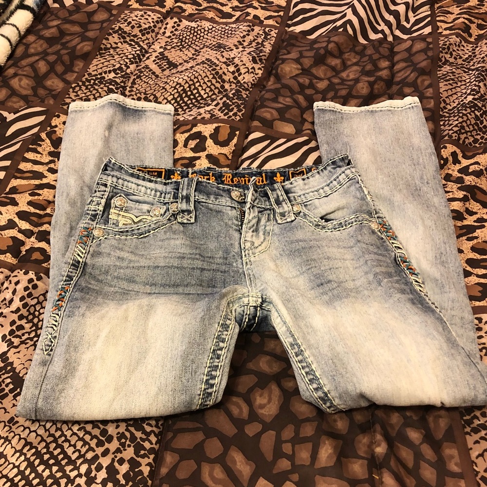 Rock revival jeans men’s sz 27